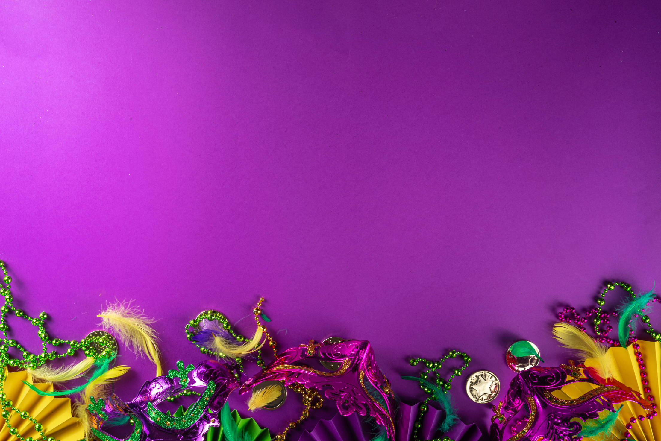 Mardi Gras colorful background