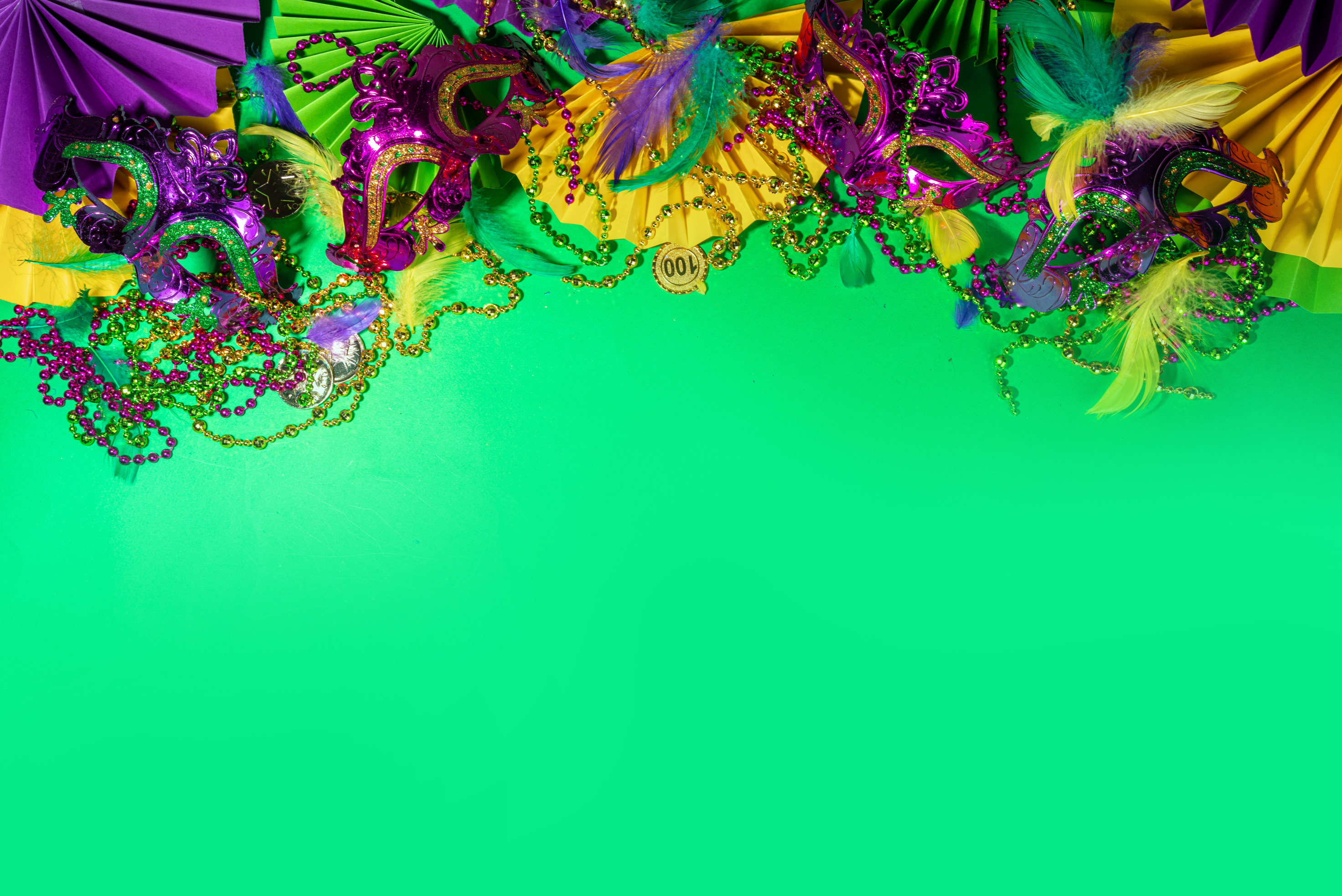 Mardi Gras carnival background